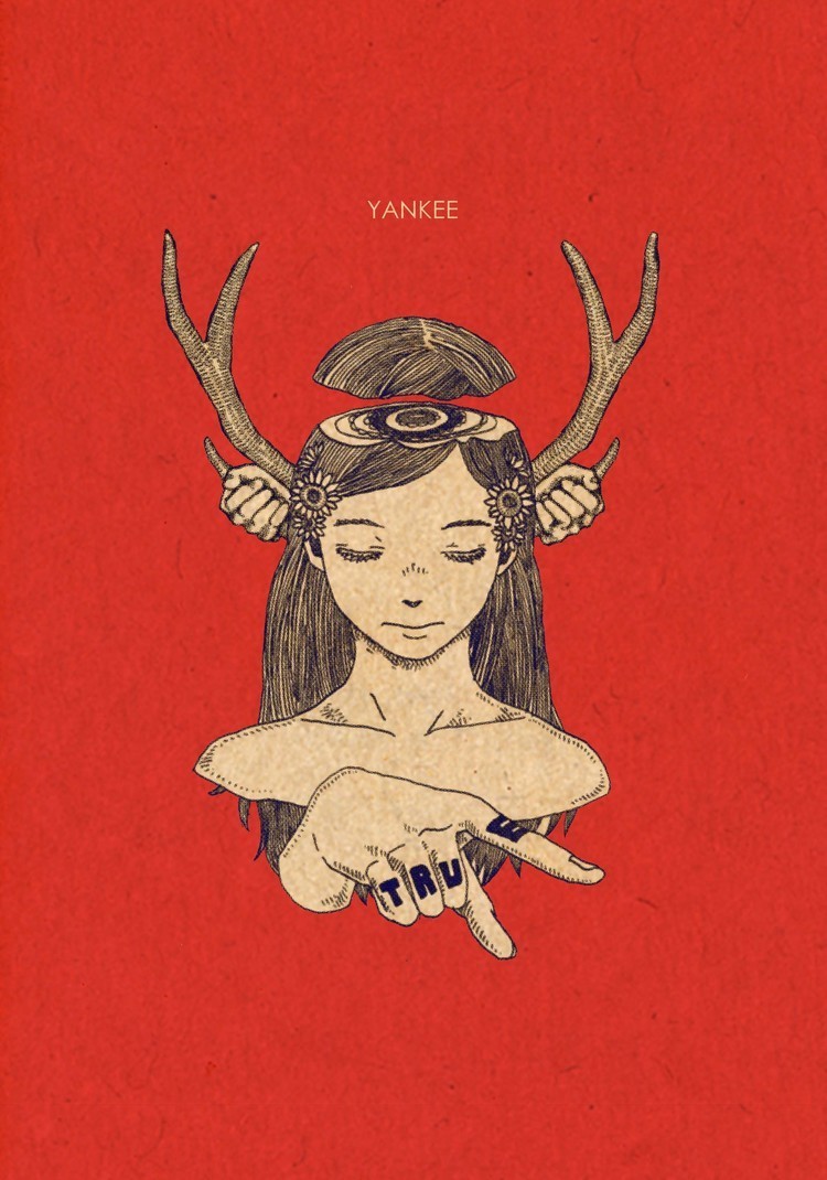 米津玄師、最新アルバム『YANKEE』のクロスフェードを公開 - 『YANNEE』画集盤ジャケット
